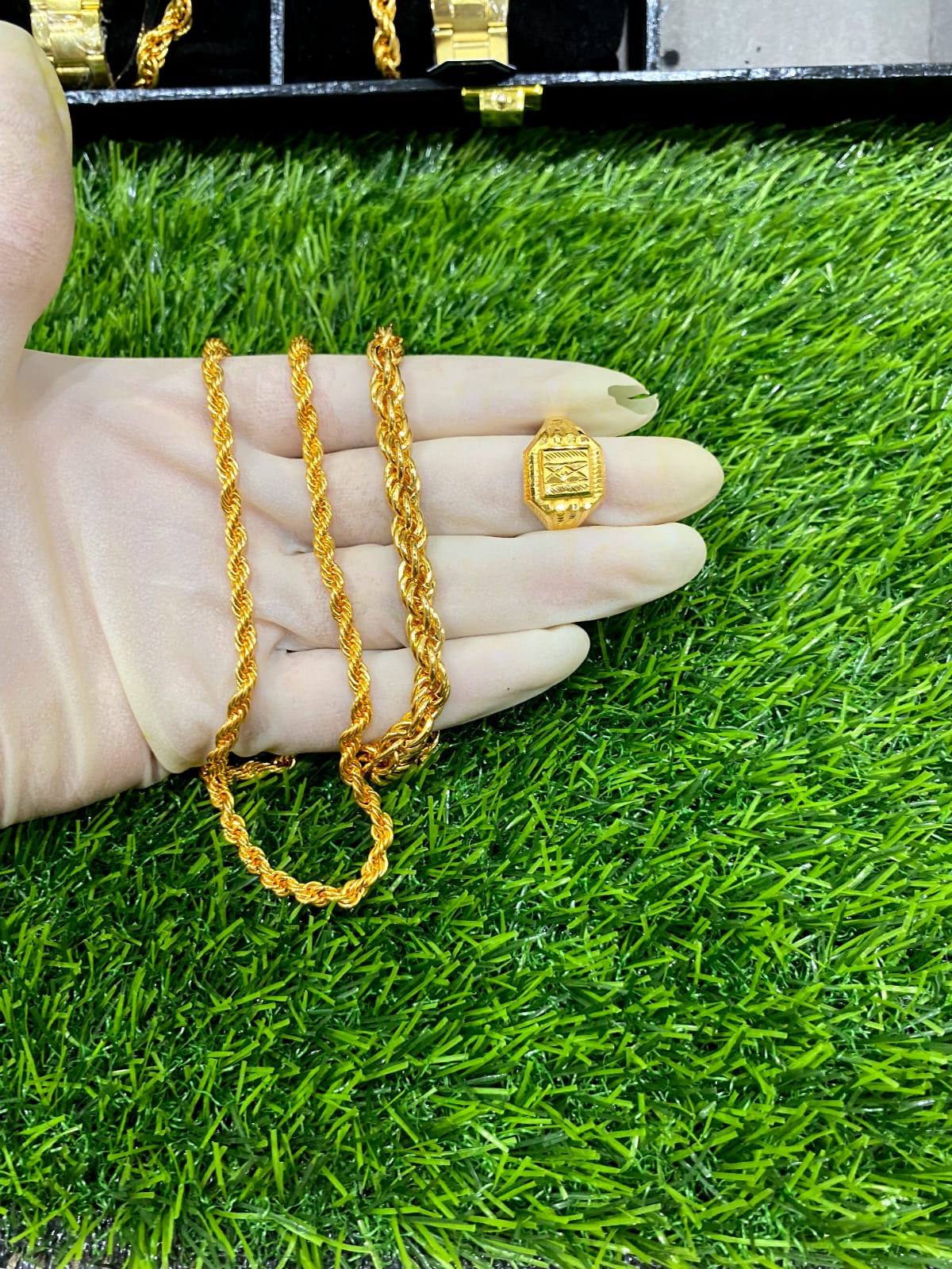 best  deal  chain    ring  braclate for  men